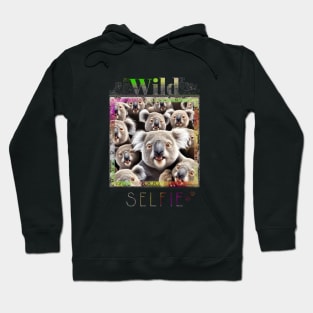 Koala Bear Wild Nature Funny Happy Humor Photo Selfie Hoodie